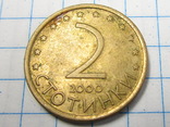 2 стотинки 2000 Болгария, фото №4