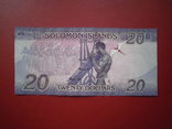 Соломонові острови 2017 рік 20 доларів UNC., фото №2
