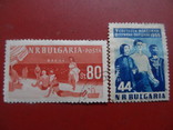 Марки Болгария 1955, фото №2