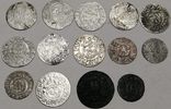 Средневековые монеты 14 шт, фото №2