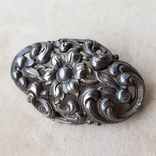 Серебряная брошь в стиле модерн, клеймо (11.5г), фото №2