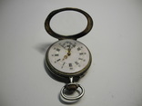 Серебряные карманные часы. На ходу. Франция XIX век ( Клеймо Краб ), фото №10