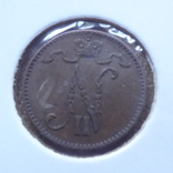 1 пенни 1907   Россия для Финляндии    Холдер 92~, фото №4