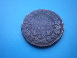 Франція 5 сантимів, 1799 ВВ, фото №5