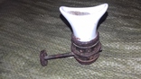 Старинная деталь  от лампы, фото №3