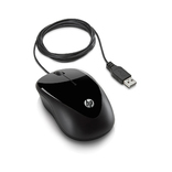 Проводная мышь (мышка) HP X1000 USB Black (H2C21AA), фото №2