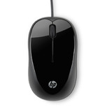 Проводная мышь (мышка) HP X1000 USB Black (H2C21AA), фото №3