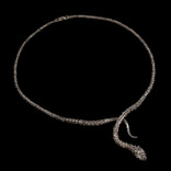 Дизайнерское ожерелье с марказитами и рубинами, фото №3