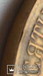Настольная медаль 1914г. 75мм 50 летие земских учреждений б/у, фото №5