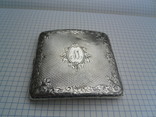 Портсигар серебро 925, фото №3