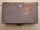 Старий чемодан , коричневий. 60-35-18 см., фото №3
