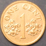 1 цент Сінгапур 2001, фото №2