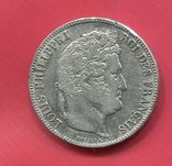Франция 5 франков 1834 Луи Филипп, фото №2