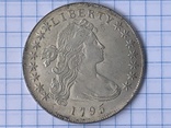 1 доллар 1795 год копия, фото №2