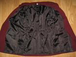 Бордовий піджак на 152см, фото №5