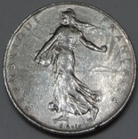Франція 1 франк, 1973, фото №3