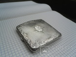 Портсигар серебро 925, фото №4
