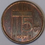 Нідерланди 5 центів, 1997, фото №2