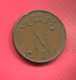 Финляндия 5 пенни 1907, фото №2