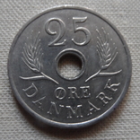 25 эре 1969  Дания   (Г.10.38)~, фото №2