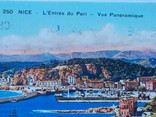 Ніцца. Панорама порта. Пройшла пошту в 1934 р., фото №3