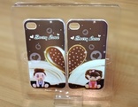 Комплект чехлов на iPhone 4 для влюбленных (№25), фото №3