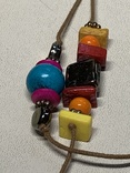 Бусы с разноцветных камушков(не пластик)С Италии, фото №4