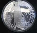 Нидерланды, комплект*7 шт, 1 серебряный дукат (1994-2003) PROOF, фото №7