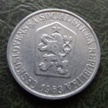 25 геллеров 1963  Чехословакия    ($1.1.4) ~, фото №3