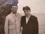 Мужчины на берегу моря (курорт Одесса 1962 г.), фото №5