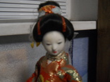 Кукла фарфоровая Китаянка высота 38 см, фото №2