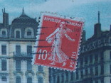 Ліон. Площа Якобінців. Пройшла пошту в 1912 р., фото №4