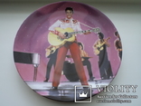 Elvis Presley ‎in "Loving You" коллекционная номерная тарелка (огр.тираж)1992г., фото №3