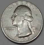 USA ¼ dolara, 1983, numer zdjęcia 2
