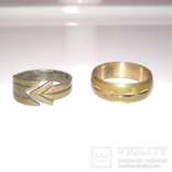 Два медных кольца, фото №2