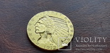 Золото 5 долларов 1912 года США.  Голова индейца, фото №8