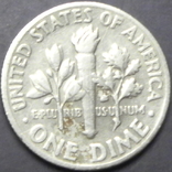 10 центів США 1972, фото №3