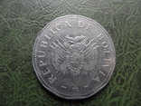 2 боливиано 1997  Боливия   ($1.6.7)~, фото №2