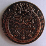 Индонезия 1983 жетон "Полный солнечный эклипс", фото №2