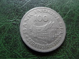 100 рупий  1978  Индонезия      ($1.7.8)~, фото №2