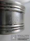Серебро кольцо для салфеток. Италия. вес-25 гр. с инициалами., фото №8
