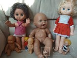 Две куклы, два голыша, три пупса., фото №3