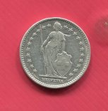 Швейцария 2 франка 1921, фото №3