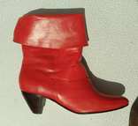 Червоні черевички 9 розмір. 38-39., фото №8