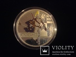 1$ 2010 Tuvalu KNIGHT, фото №4