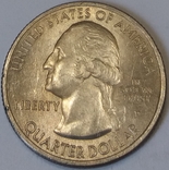 США ¼ долара, 2010 Національний парк Хот-Спрінгс, photo number 3