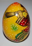 Расписное яйцо, у.н. "Дударь", ручная работа, с поставкой - 7х5 см., фото №3