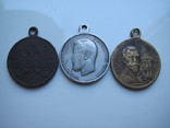 Комплект медалей РИ + частный чекан, фото №2