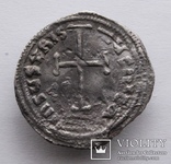 Імператор Лев IV Хозар з сином Костянтином VI, 775-780 р., срібний міліарисій, фото №7