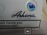 Сигареты "Ashima синяя" (слим)-1 блок., фото №3